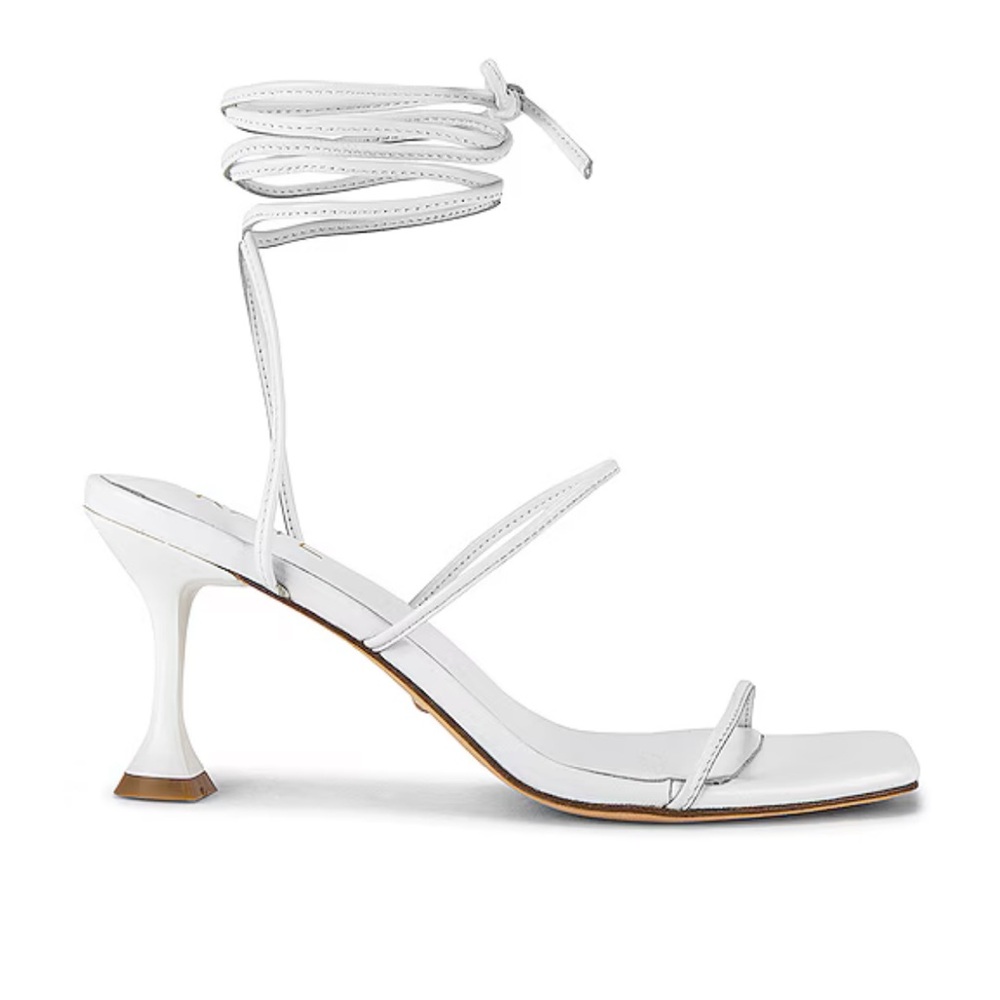 Raye Elegant White Strappy Heels